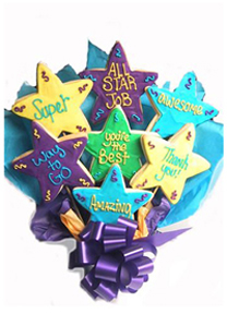 You're A Star! cookie bouquet