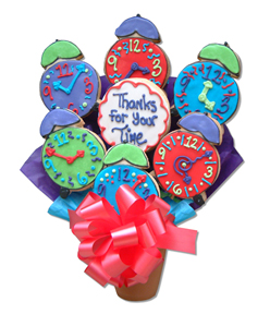 Thanks for Your Time cookie bouquet