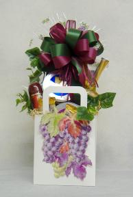 Wine Cheese Gift Basket