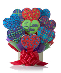 Crazy for You cookie bouquet